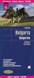 Bulgaria road map / Bułgaria mapa samochodowa Skala 1:400 000