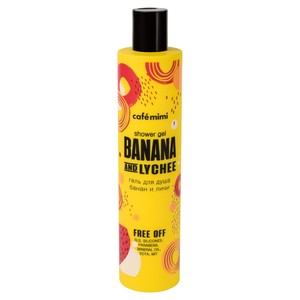 Żel pod prysznic oczyszczająco-tonizujący Banan i Liczi