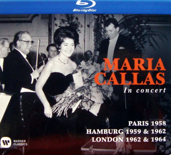 Callas Toujours, Paris 1958 / In concert, Hamburg 1959 & 1962 / at Covent Garden, London 1962 & 1964 (Blu-Ray)