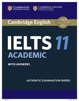 Cambridge IELTS 11 Academic. Student`s Book Podręcznik + Answers (z odpowiedziami)