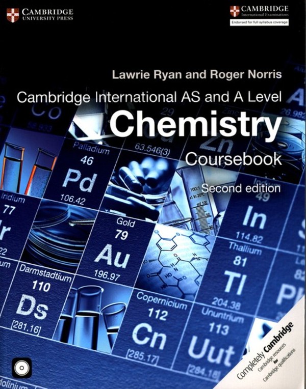Cambridge International AS and A Level Chemistry Coursebook + CD-ROM