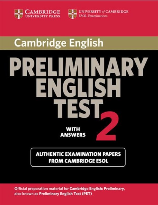 Cambridge Preliminary English Test 2. Student`s Book Podręcznik + Answers (z odpowiedziami)