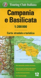 Campania e Basilicata / Kampania Bazylikata Mapa turystyczna Skala: 1:200 000