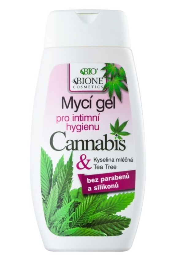 Cannabis Żel do higieny intymnej z kwasem mlekowym i olejkiem z drzewka herbacianego