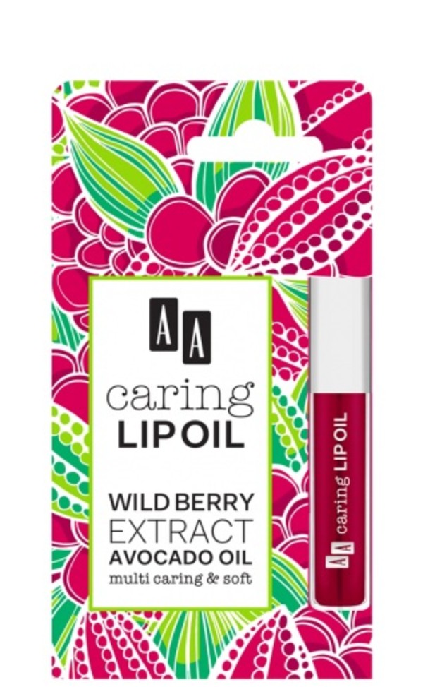 Caring Lip Oil Wildberry Olejek upiększający do ust