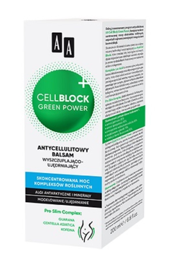 Cell Block Green Power Balsam Antycellulitowy