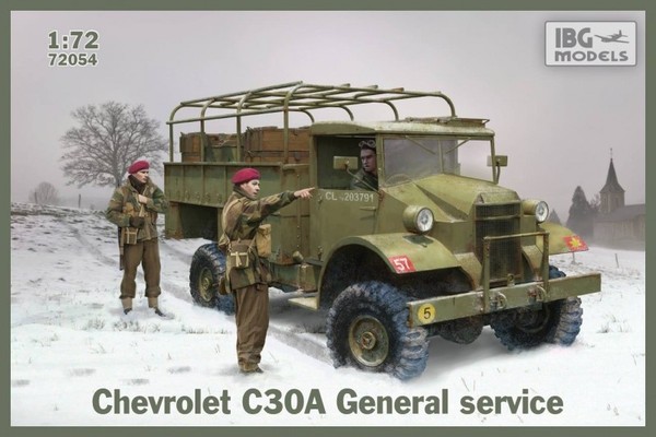 Chevrolet C30A General service Skala 1:72