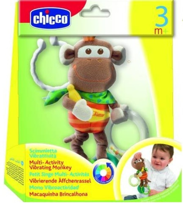 Chicco Wibrując Małpka Sensoryczna