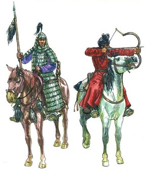 Chinese Cavalry XIII Century Skala 1:72