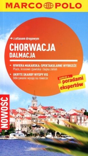 Chorwacja Dalmacja z atlasem drogowym