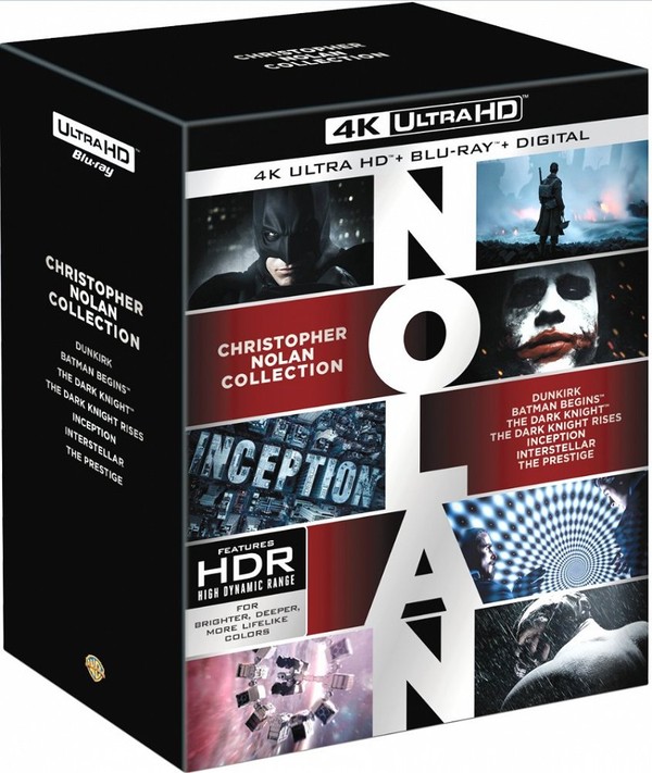 Christopher Nolan - Kolekcja filmów w 4K