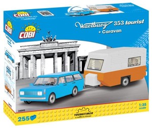 Cars Wartburg 353 Tourist + caravan 255kl 24592