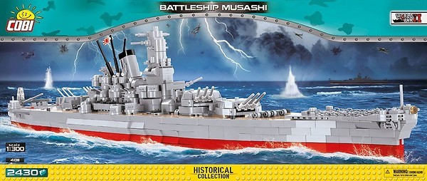 Klocki Musashi Japoński Pancernik Seria Limitowana World Of Warships