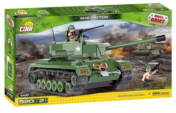 Klocki Small Army Czołg M467 Patton 520 e