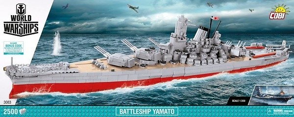 Klocki Yamato Japoński Pancernik Seria Limitowana World Of Warships