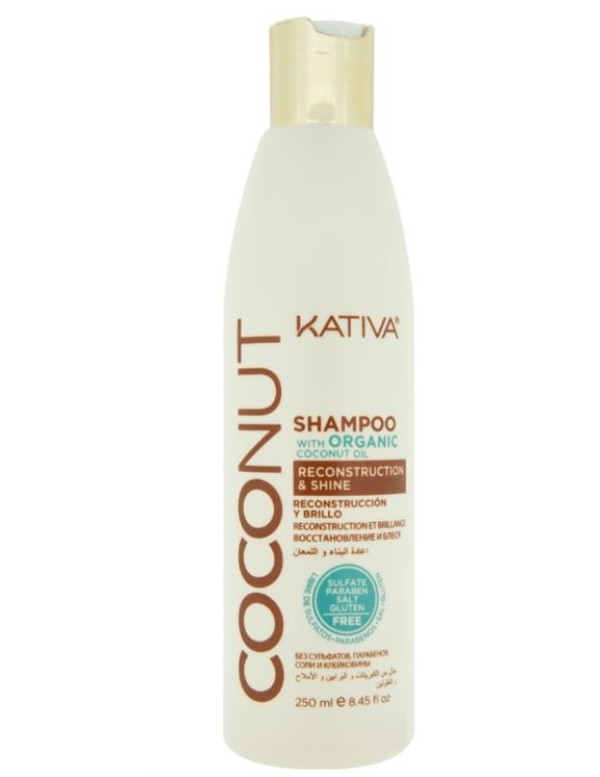 Coconut Kokosowy szampon do włosów odbudowujący i nadający połysku