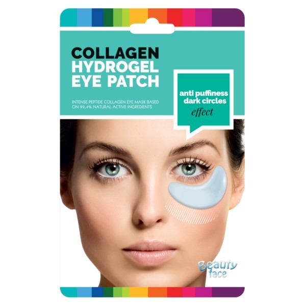 Collagen Hydrogel Eye Patch Wygładzające płatki hydrożelowe pod oczy przeciw cieniom i opuchliźnie