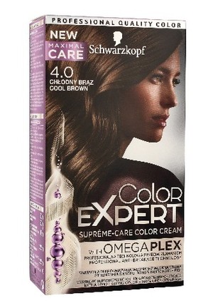 Color Expert - 4.0 Chłodny Brąz Krem koloryzujący do włosów