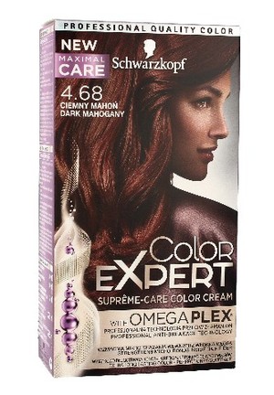 Color Expert - 4.68 Ciemny Mahoń Krem koloryzujący do włosów
