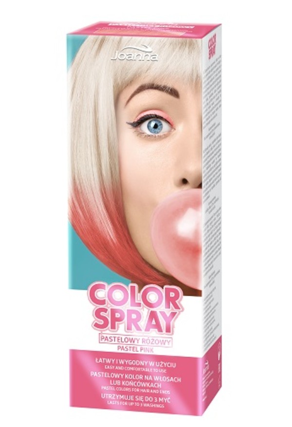 Color Spray Pastelowy Różowy