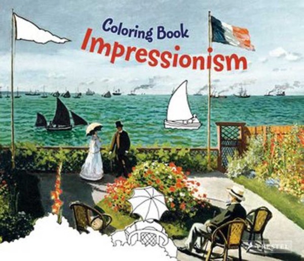Coloring Book Impressionism kolorowanka