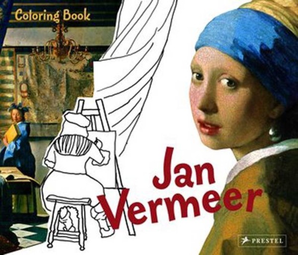 Coloring Book Jan Vermeer kolorowanka