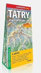 Tatry Mapa panoramiczna Skala: 1:28 000