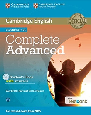 Complete Advanced. Student`s Book Podręcznik + answers + CD + Testbank