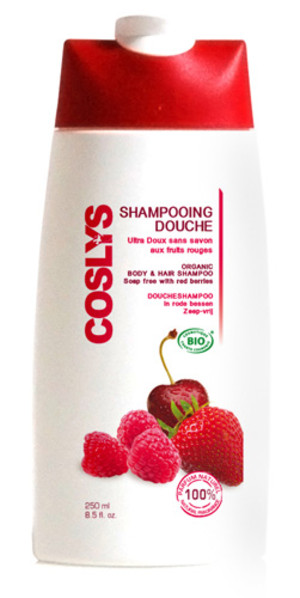 Witaminizujący szampon i żel pod prysznic 2 w 1 z czerwonymi owocami