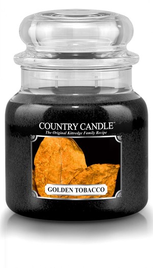 Golden Tobacco - Średni słoik z 2 knotami