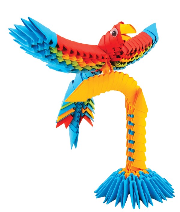 Creagami - Zestaw kreatywny Papuga