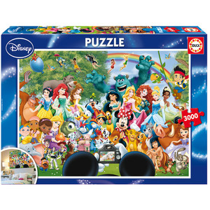 Puzzle Cudowny świat Disneya 3000 elementów