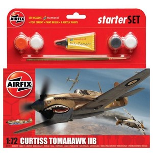 Curtiss Tomahawk II b Starter Set Skala 1:72
