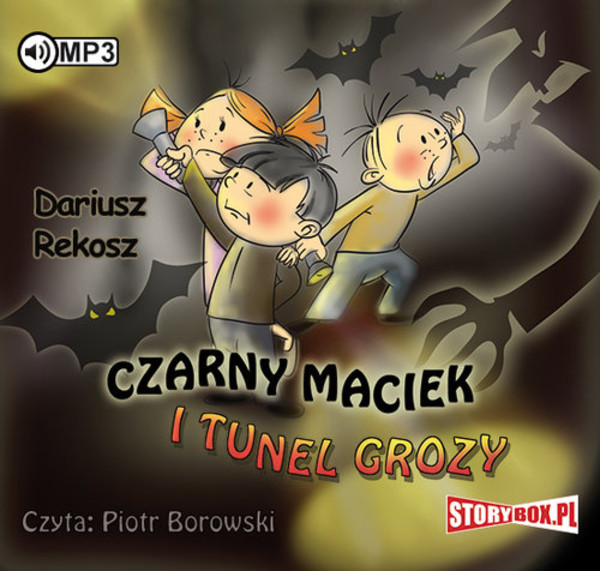 Czarny Maciek i tunel grozy Audiobook CD Audio