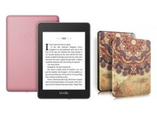 Czytnik Ebooków Kindle Paperwhite 4 8 GB + Etui Art Tribal (śliwkowy) (z reklamami)