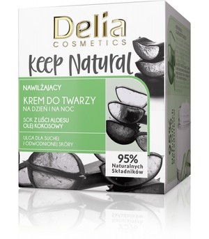 Delia Cosmetics Keep Natural Nawilżający Krem do twarzy na dzień i noc