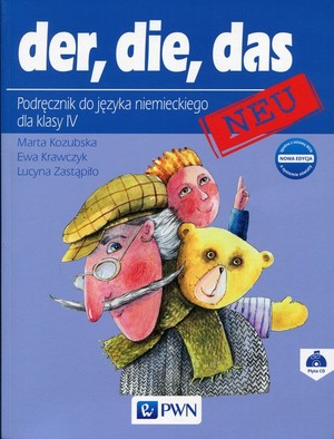 Der, die, das NEU Klasa IV. Podręcznik do języka niemieckiego + CD