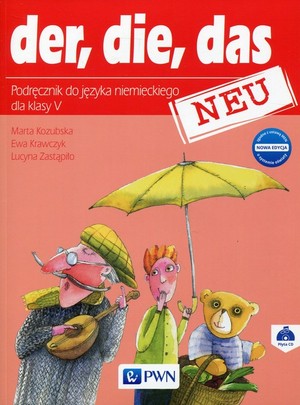 Der, die, das NEU Klasa V. Podręcznik do języka niemieckiego + CD