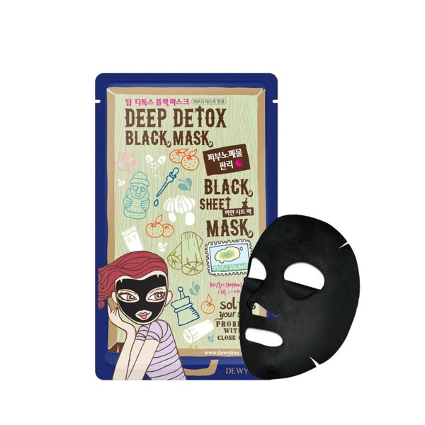 Deep Detox Black Detoksykujaca maska w płachcie
