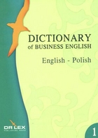 Dictionary of Business English. English - Polish