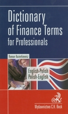 Dictionary of finance Terms for Professionals