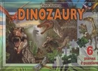 Dinozaury 6 plansz z puzzlami
