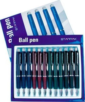 Długopis aut.0.7mm ST-2006B p24 mix STARPAK