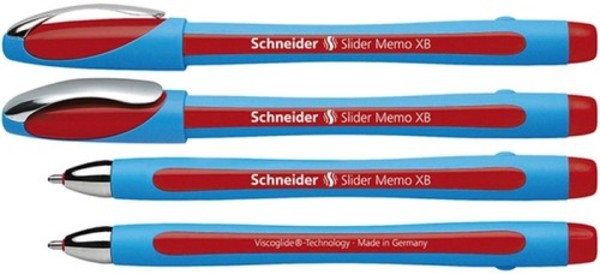 Długopis Schneider Slider Memo XB czerwony