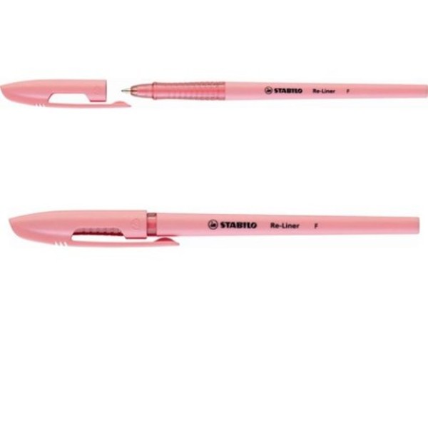 Długopis Stabilo re-liner 868 f różowy