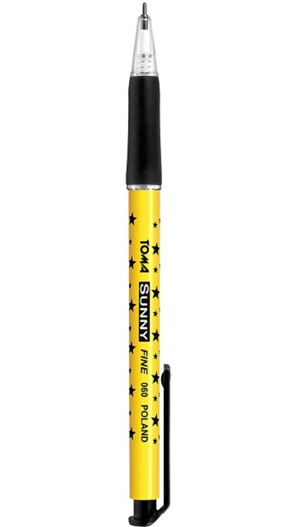 Długopis SUNNY automat czarny 0.7 mm