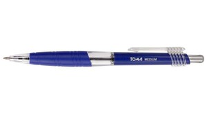 Długopis TOMA aut.816 1mm niebieski p24.;cena za 1szt