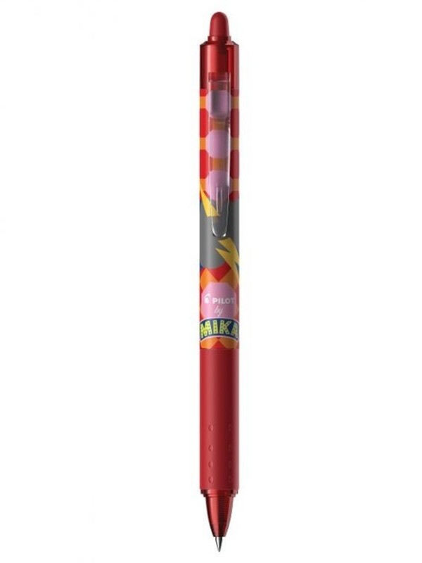 Długopis żelowy FriXion Ball Clicker 0.7 Mika Edycja limitowana czerwony Medium