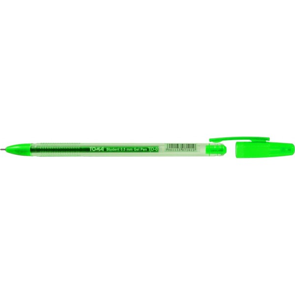 Długopis żelowy student zielony TO-071