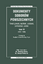 Dokumenty soborów powszechnych, tom III (1414 - 1445)